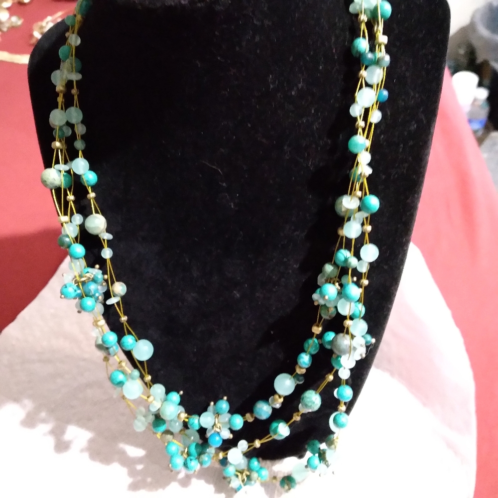 Turquoise necklace click to see the Turquoise nec